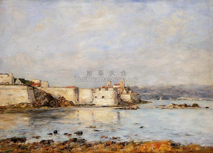 Antibes, the Fortifications - 尤金·布丹